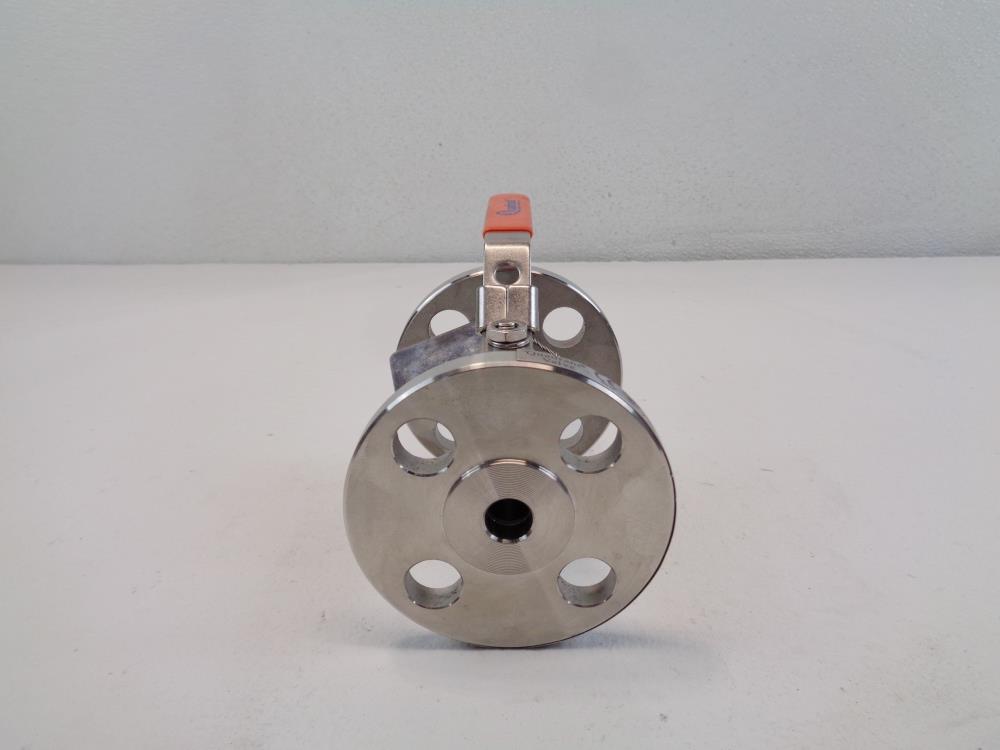 Quadrant 1/2" 150# CF8M Flanged Ball Valve, Fig# F1RSSRRLH1F050